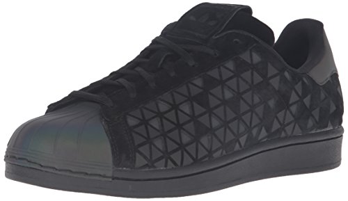 adidas Originals Men’s Superstar Fashion Sneaker, Black/Black/Black, 9 M US